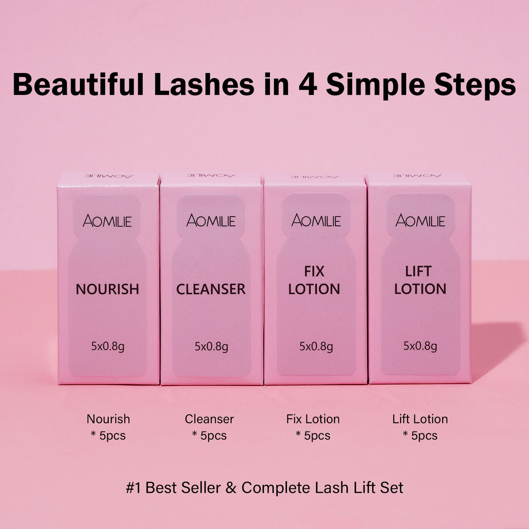 AOMILIE Lash Lift Sachets Kit