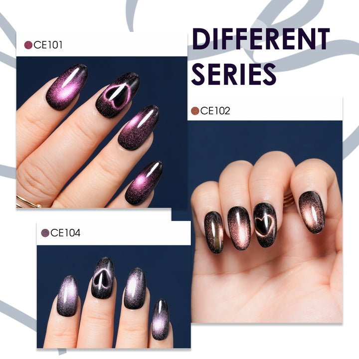 LOURIAN 6 * 18ml 5D Galaxy Cat Eye Gel Set
