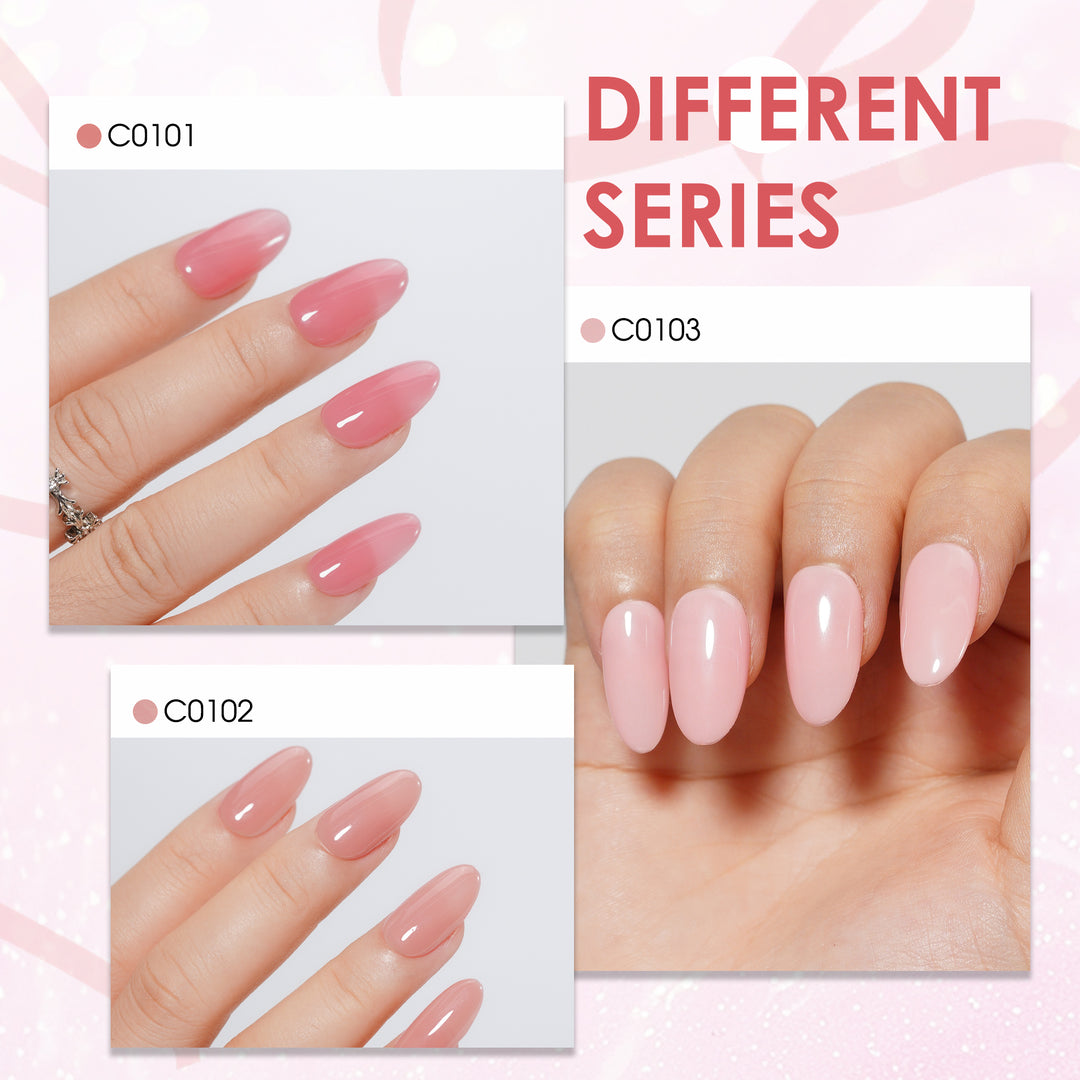 LOURIAN 6 * 18ml Natural Nude Colors Set