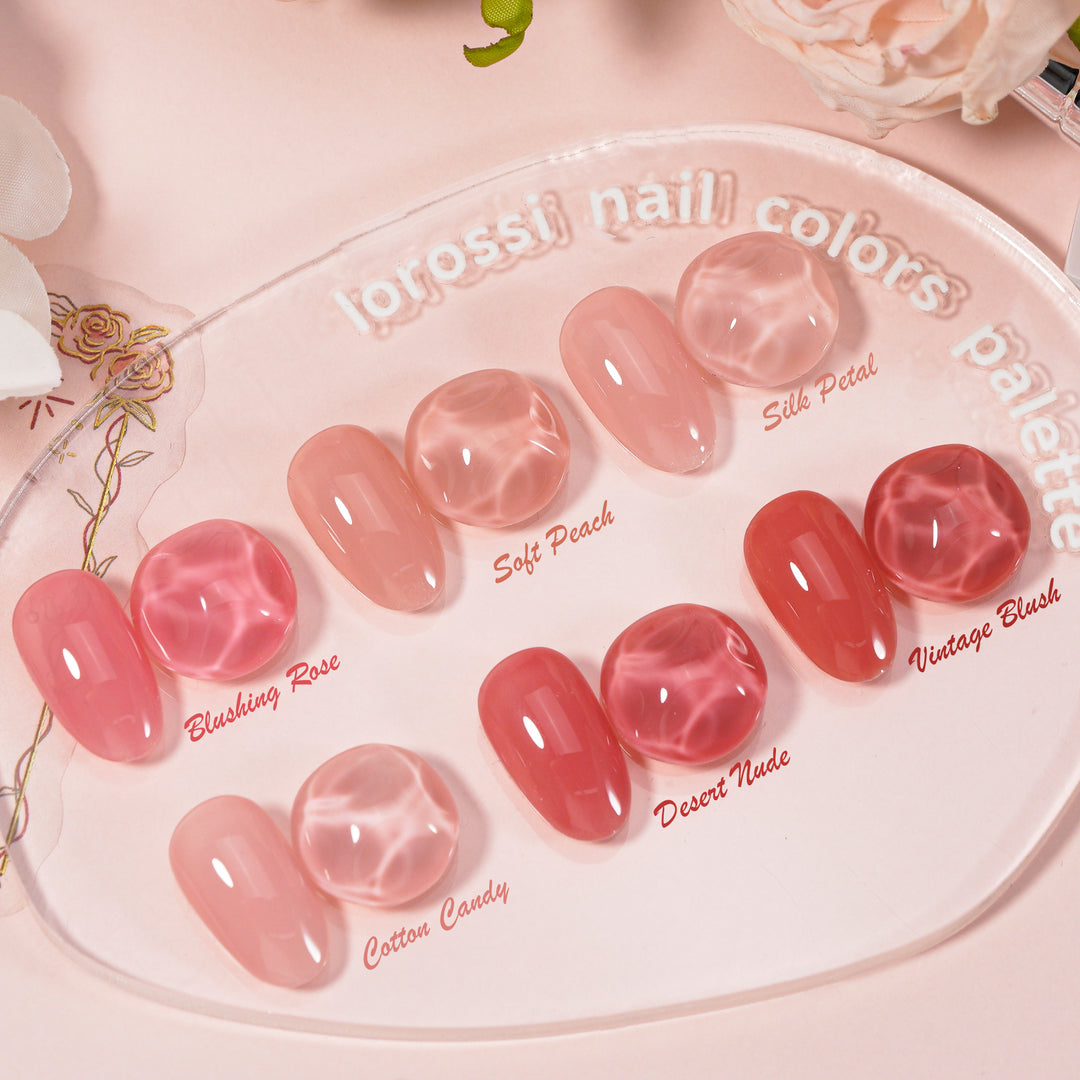 LOURIAN 6 * 18ml Natural Nude Colors Set