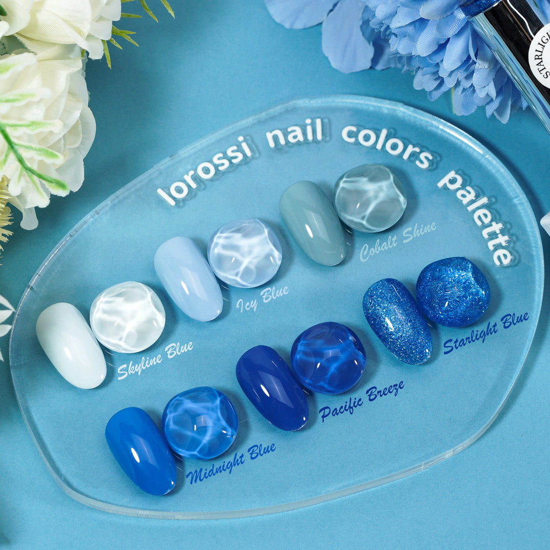 LOURIAN 6 * 18ml Blue Gel Polish Colors Set