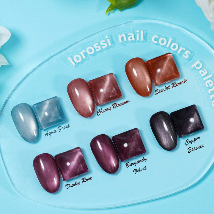 LOURIAN 6 * 18ml Mystic Crystal Cat Eye Gel Set