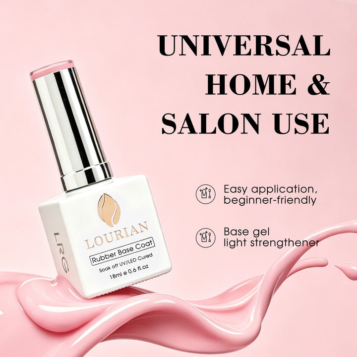 LOURIAN Rubber Base Gel - Jelly Pink
