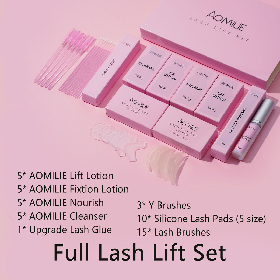 AOMILIE Lash Lift Sachets Kit