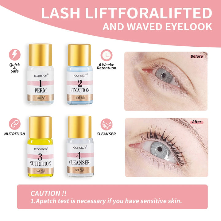 ICONSIGN Lash Lift And Tint 2 In 1 Kit